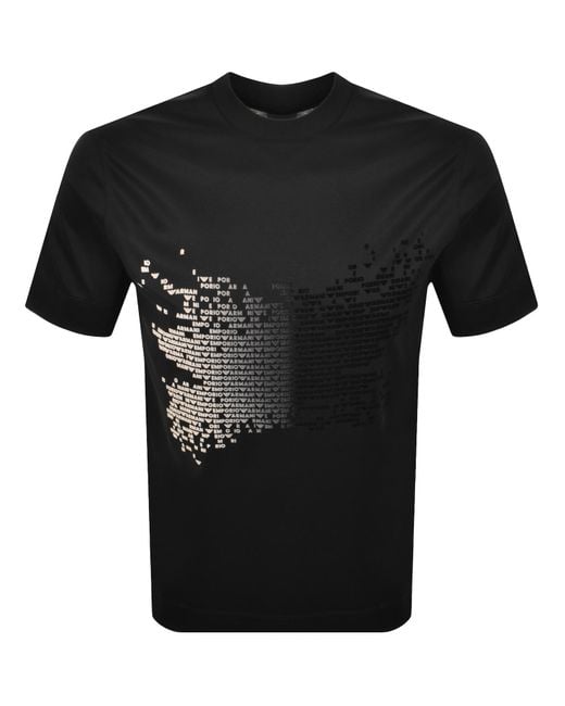 Armani Black Emporio T Shirt Beauty for men