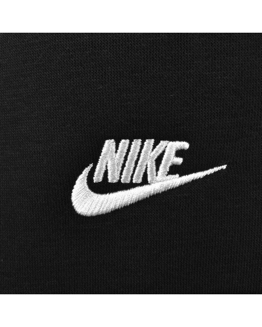 Nike Black Club Jogging Bottoms for men