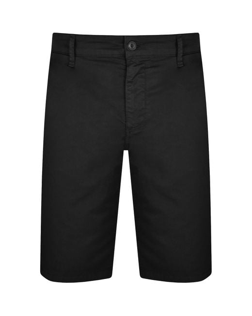 Lyle & Scott Black Vintage Anfield Chino Shorts for men