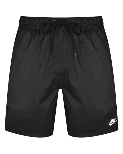 Nike Black Club Flow Swim Shorts for men