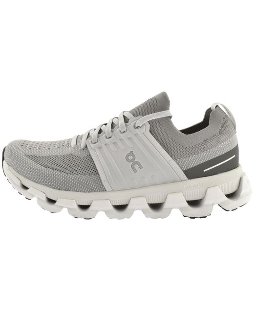 On Shoes Gray Cloudswift Trainers for men