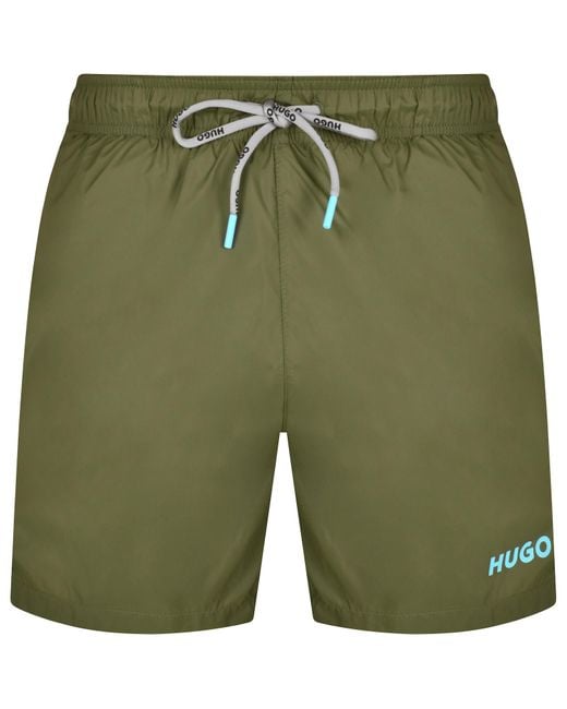 HUGO Green Hati Swim Shorts for men