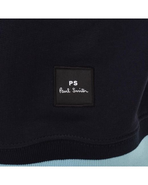 Paul Smith Blue Crew Neck Sweatshirt for men