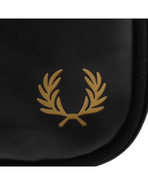 Fred Perry Black Crossbody Bag for men