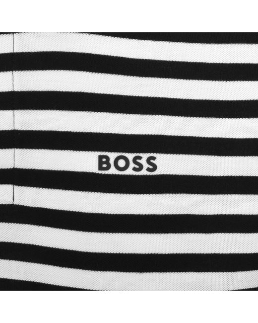 Boss Black Boss Pale Stripe Polo T Shirt for men