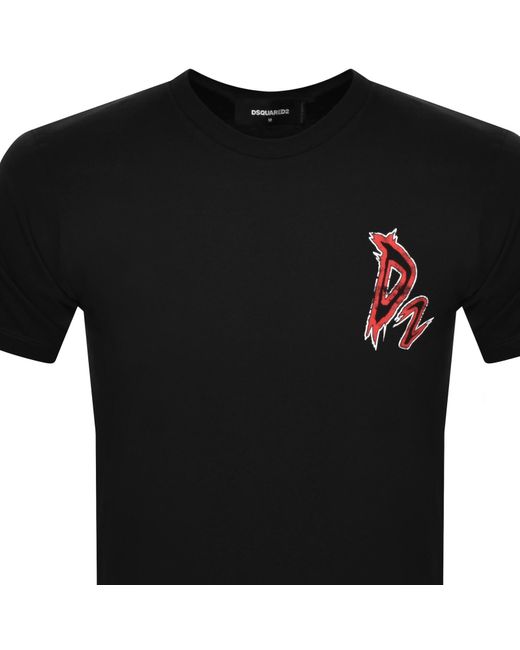 DSquared² Black Cool Fit T Shirt for men