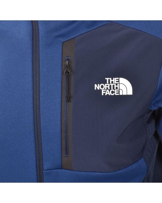The North Face Blue Full Zip Hoodie Estate for men