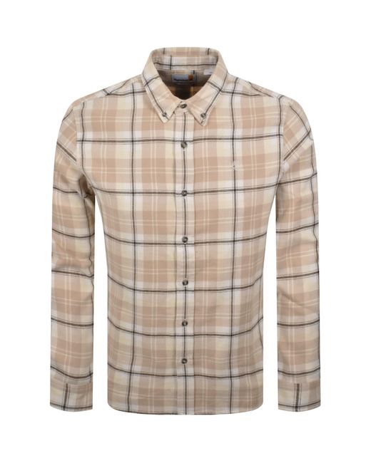 Timberland Natural Flannel Check Shirt for men