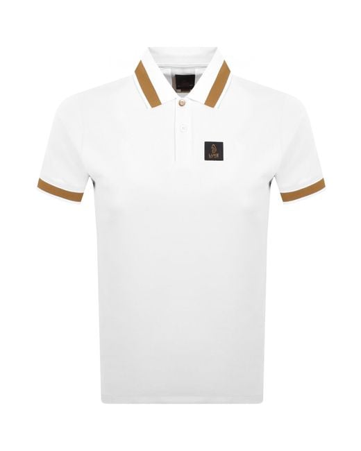 Luke 1977 White Makati Polo T Shirt for men