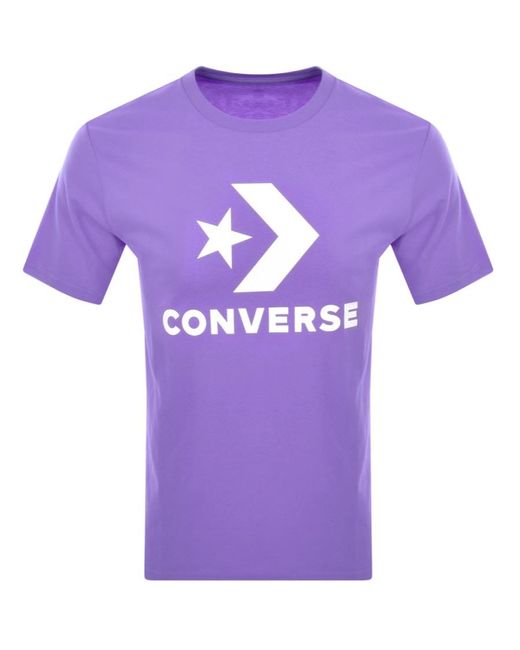 Converse Cotton Star Chevron Logo T 