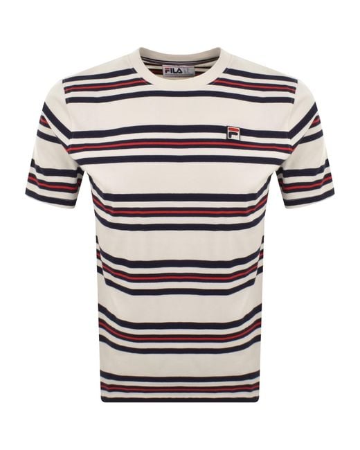 Fila Natural Fila Cesare Stripe T Shirt for men