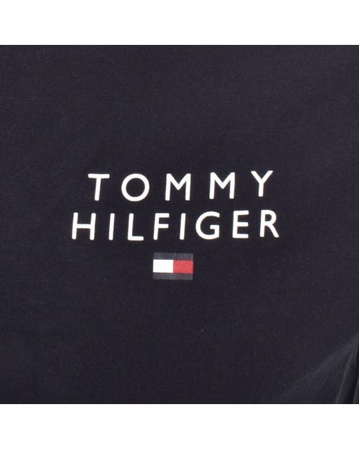 Tommy Hilfiger Blue Logo T Shirt for men