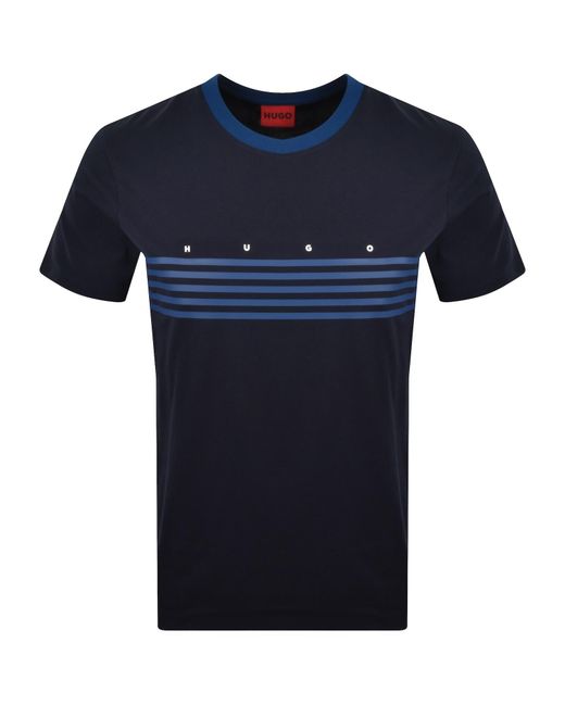 HUGO Blue Dempsy T Shirt for men