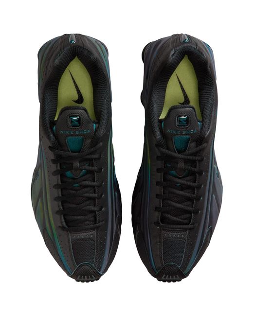Nike Shox R4 Trainers in Green for Men | Lyst UK