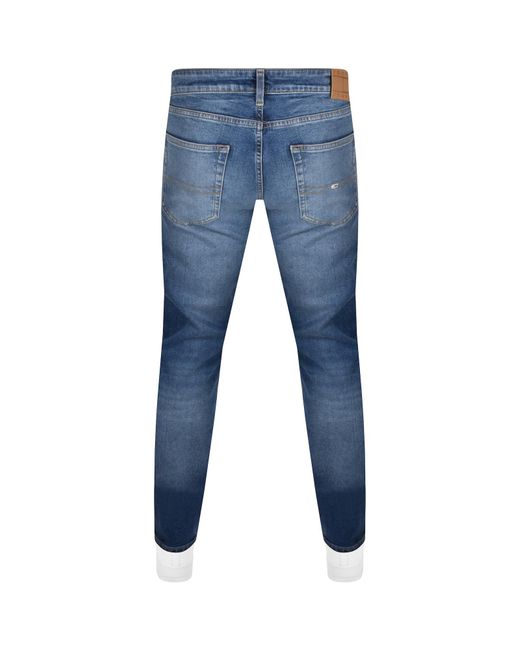 Tommy Hilfiger Blue Ryan Jeans Mid Wash for men