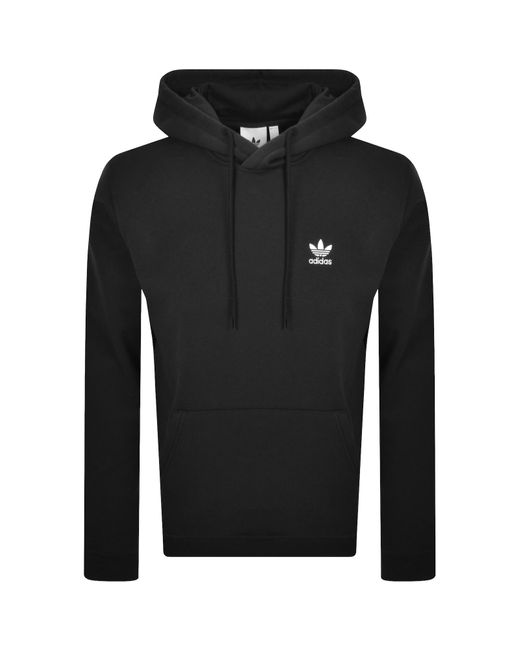 Adidas Originals Black Hooded Tracksuit for men