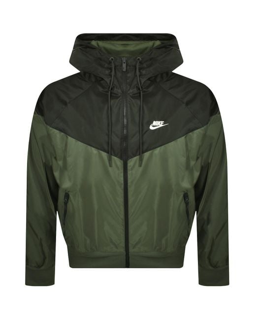 Nike Green Windrunner Jacket Medium for men
