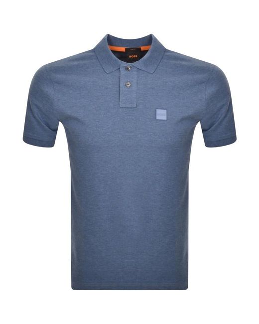 Boss Blue Boss Slim Fit Passenger Polo T Shirt for men