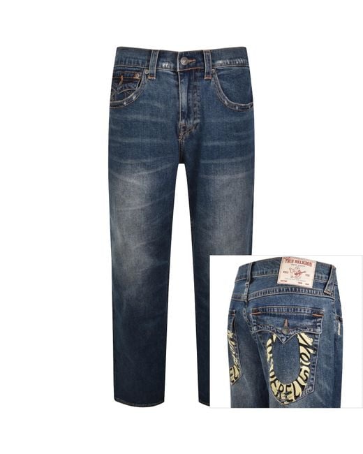 True Religion Blue Bobby Jeans Bue for men