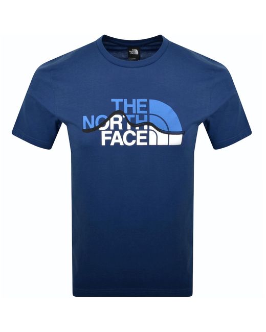 The North Face Blue Mountain Line T Shirt for men