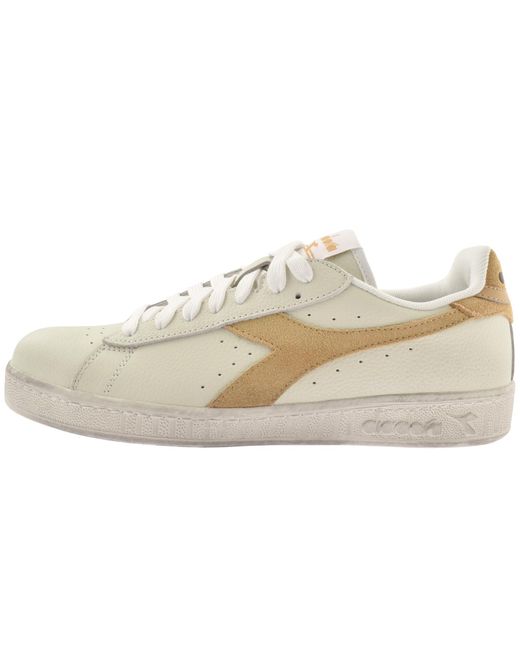 Diadora White Game L Low Trainers Off for men
