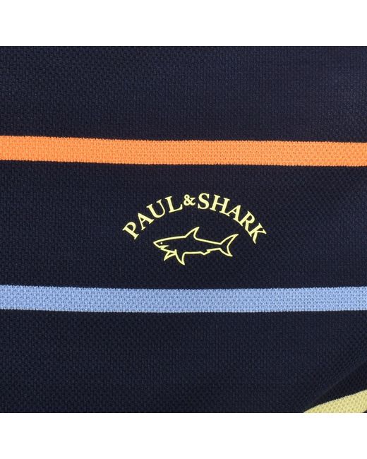 Paul & Shark Blue Paul And Shark Polo T Shirt for men