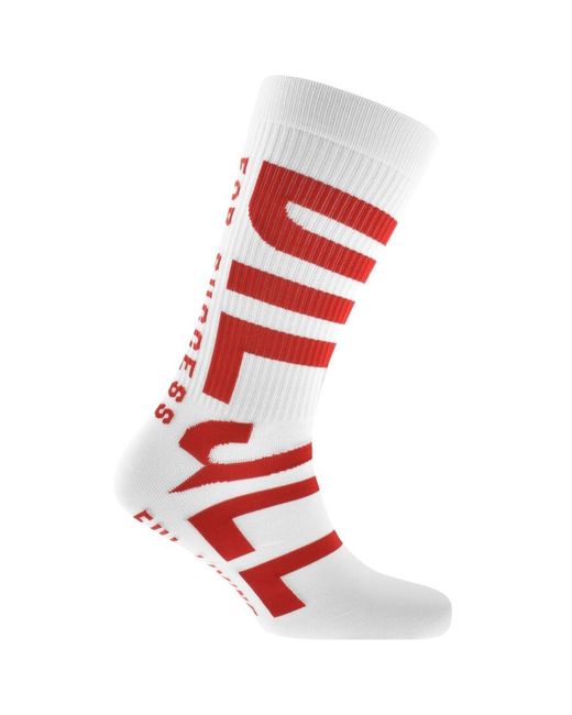 DIESEL Red Ray 3 Pack Socks for men