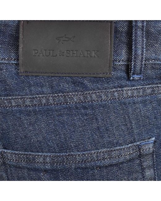 Paul & Shark Blue Paul And Shark Jeans Dark Wash for men