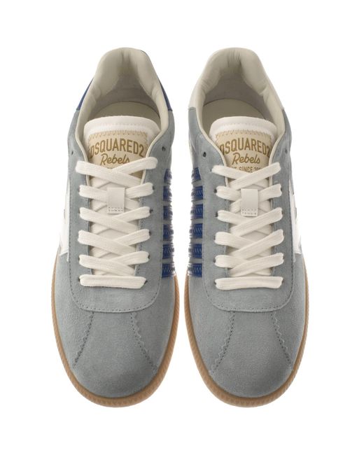 DSquared² White Rebel Trainers for men