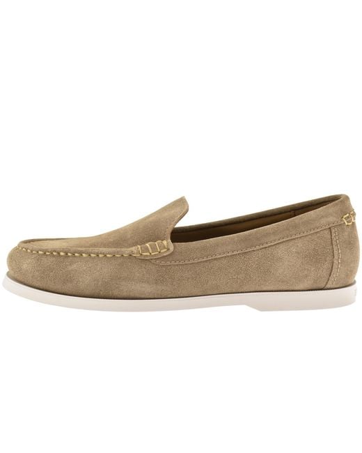 Ralph Lauren Natural Merton Loafer Shoes Dark for men
