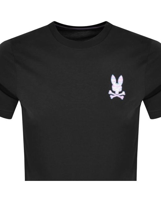 Psycho Bunny Black Coachella T Shirt for men