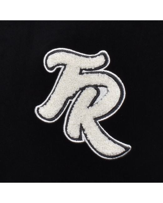 True Religion Black Velour Track Jacket for men