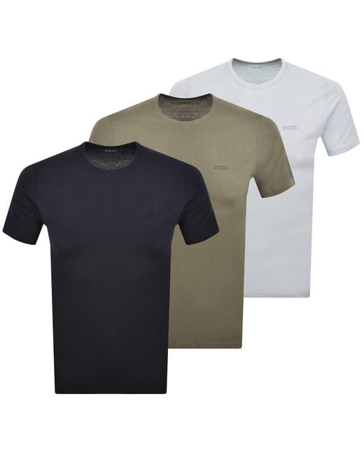 BOSS BUSINESS Multicolor Boss 3 Pack T Shirts for men