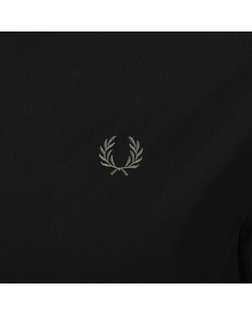 Fred Perry Black Caban Jacket for men