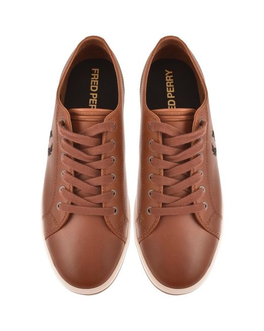 Fred Perry Kingston Leather Trainers in 