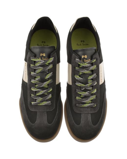 Paul Smith Black Dover Trainers Smoke for men
