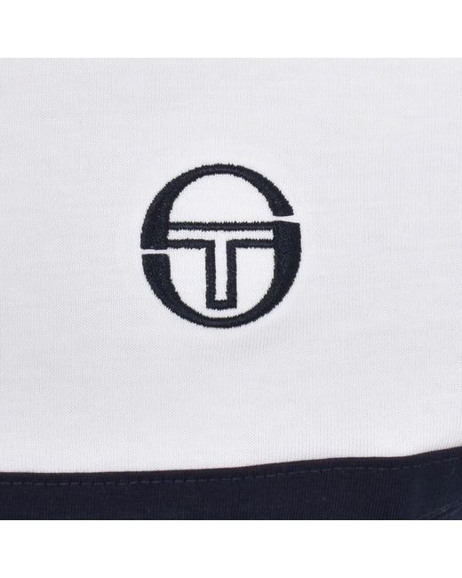 Sergio Tacchini White Supermac T Shirt for men