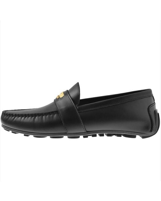 Moschino Black Driver Shoe for men