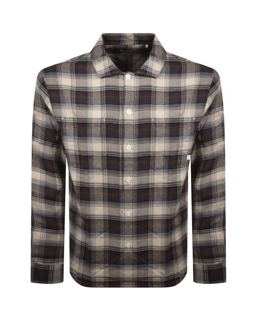 Farah Gray Farah Lavelle Check Shirt for men