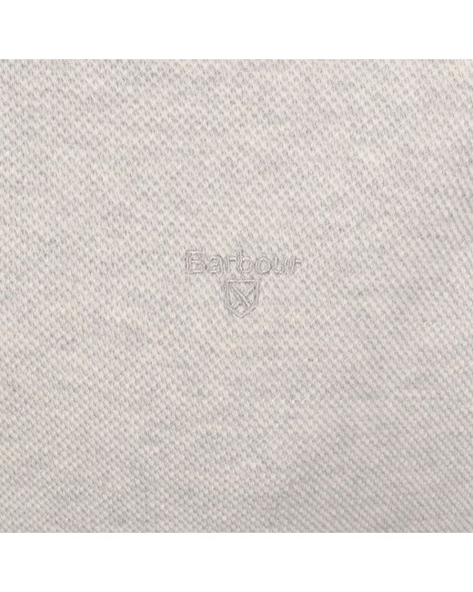 Barbour Gray Ravensworth Jumper for men