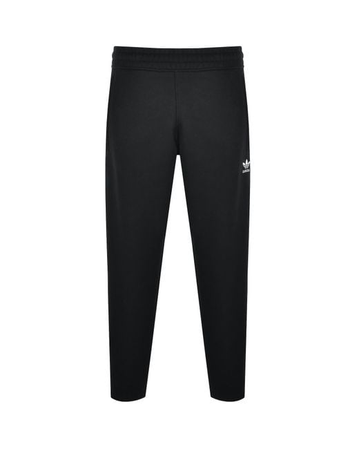 Adidas Originals Black Slim Fit Essential Joggers for men