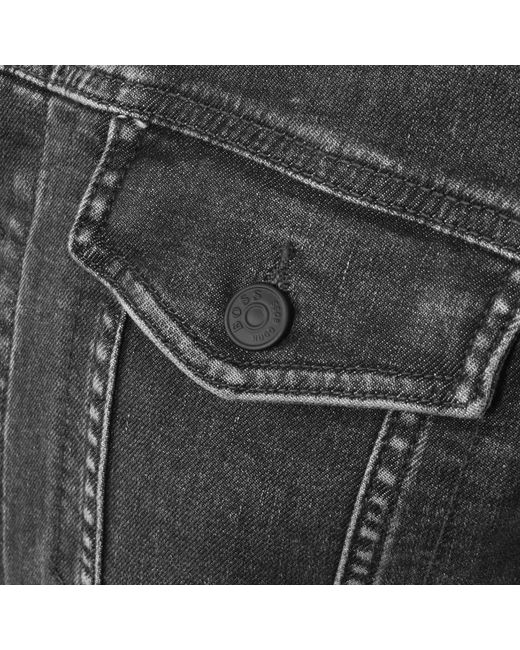 symbol Ubevæbnet igennem BOSS by HUGO BOSS Livingston Denim Jacket in Grey for Men | Lyst UK