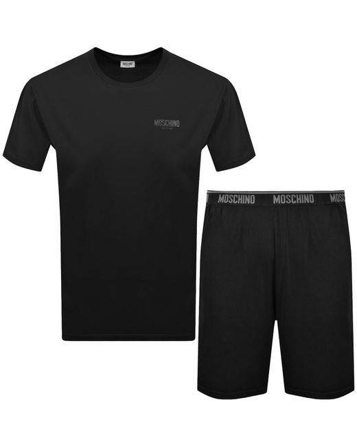 Moschino Black Active Lounge Set for men