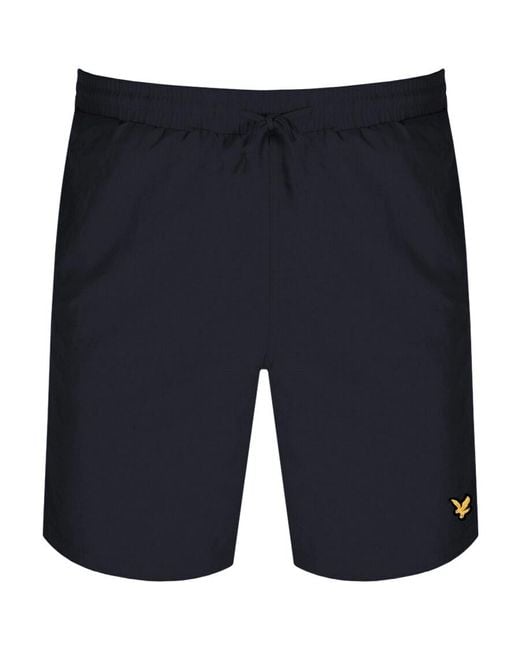 Lyle & Scott Blue Swim Shorts for men