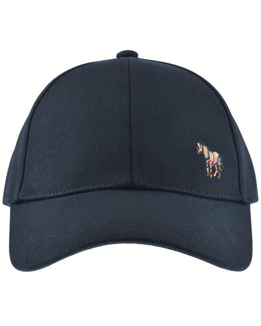 Paul Smith Blue Baseball Cap for men