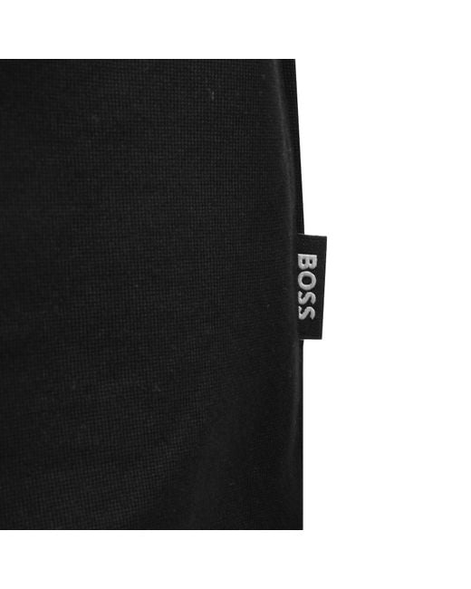 BOSS BUSINESS Black Boss H Tames 65 T Shirt T Shirt for men