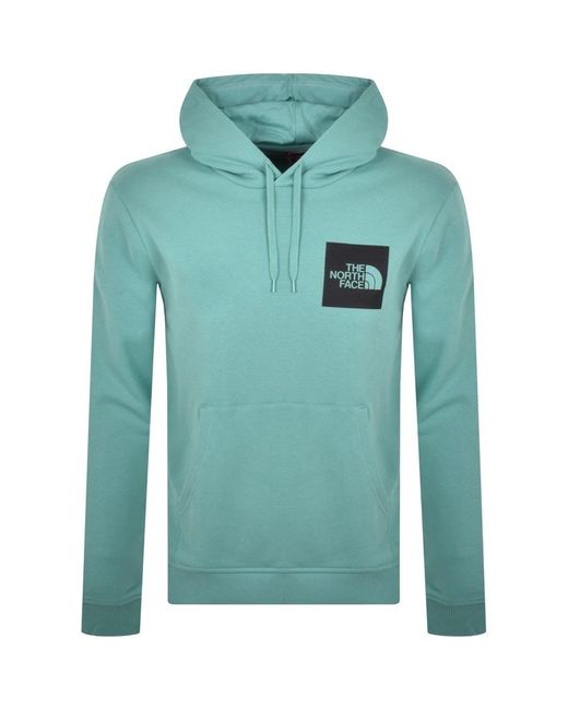 The North Face Fleece Fine Hoodie in Green for Men | Lyst