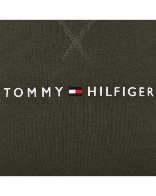 Tommy Hilfiger Green Track Top Sweatshirt for men