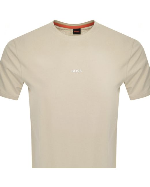 Boss Natural Boss Tchup Logo T Shirt for men