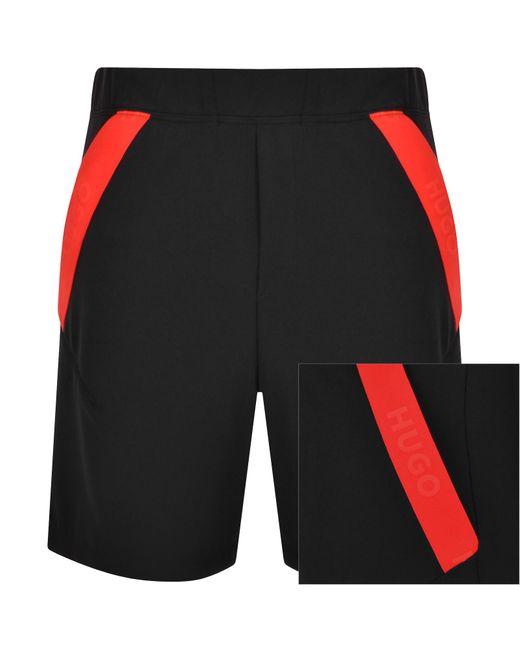 HUGO Black Dechs Shorts for men